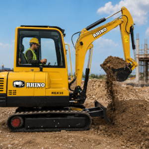 RHINO Mini Excavadora REX35